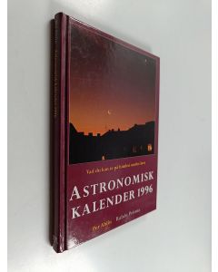 Kirjailijan Per Ahlin käytetty kirja Astronomisk kalender : vad du kan se på himlen under året 1996