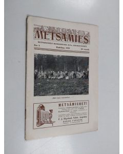 käytetty teos Metsämies 4/1929