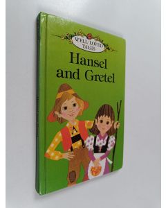 Kirjailijan Jacob Grimm käytetty kirja Hansel and Gretel