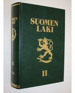 käytetty kirja Suomen laki 2011 osa 2