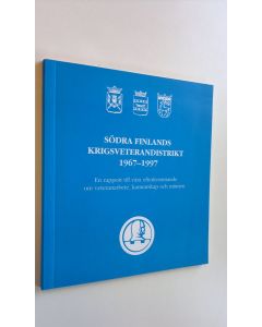 Kirjailijan Göran Stjernschantz käytetty kirja Södra Finlands Krigsveterandistrikt 1967-1997 : En rapport till våra efterkommande om veteranarbete, kamratskap och minnen