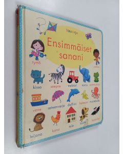 Kirjailijan Rosalinde Bonnet käytetty kirja Ensimmäiset sanani