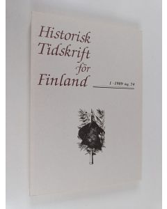 Kirjailijan Nils Erik Villstrand käytetty kirja Historisk Tidskrift för Finland 1/1989