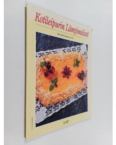 käytetty teos Kotileipurin lämpimäiset