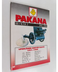 käytetty kirja Pakana III/KTR 2 1941-1944