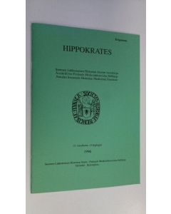 Kirjailijan J. E. Railo käytetty teos Hippokrates 13. vuosikerta 1996 (eripainos)