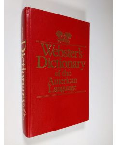käytetty kirja Webster's dictionary of the American language