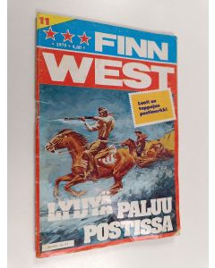 käytetty teos Finn west 11/1979 : Lyijyä paluupostissa
