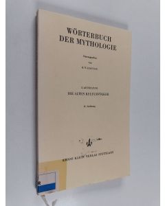 käytetty kirja Wörterbuch der Mythologie 11