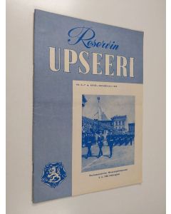 käytetty teos Reservin upseeri n:o 6-7/1958