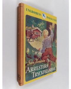 Kirjailijan Sven Wernström käytetty kirja Arrestera tryckfelsnisse!
