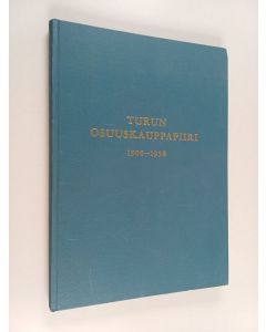 Kirjailijan V. Lähdeoja käytetty kirja Turun osuuskauppapiiri 1908-1958