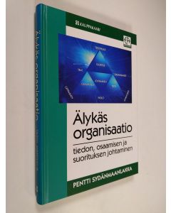 Kirjailijan Pentti Sydänmaanlakka käytetty kirja Älykäs organisaatio : tiedon, osaamisen ja suorituksen johtaminen