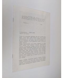 käytetty teos Kristiyhteisö 1/1985 : Ylösnousemus - kristillisen uskon koetinkivi