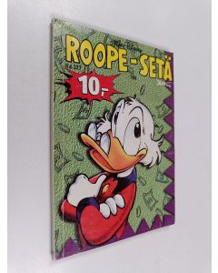 Kirjailijan Walt Disney käytetty kirja Roope-setä 7/98