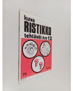 käytetty teos Kuvaristikkotehtävät n:o 12/1979