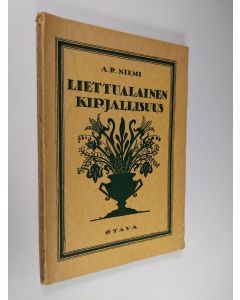 Kirjailijan Aukusti Robert Niemi käytetty kirja Liettualainen kirjallisuus