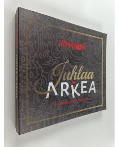 Kirjailijan Heikki Paakkanen käytetty kirja Juhlaa ja arkea - Pilapiirroksia vuosilta 2011-2014