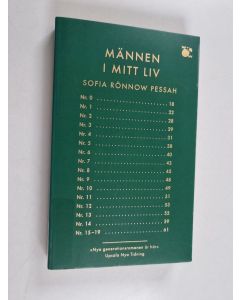 Kirjailijan Sofia Rönnow Pessah käytetty kirja Männen i mitt liv