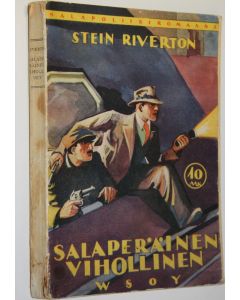 Kirjailijan Stein Riverton käytetty kirja Salaperäinen vihollinen