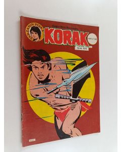 Kirjailijan Edgar Rice Burroughs käytetty teos Korak, Tarzanin poika 6/1978