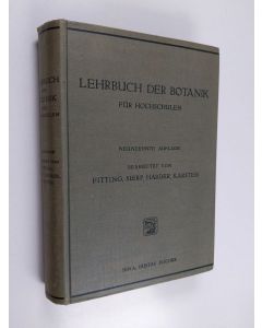 käytetty kirja Lehrbuch der Botanik für Hochschulen
