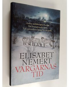 Kirjailijan Elisabet Nemert käytetty kirja Vargarnas tid