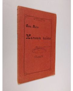 Kirjailijan Eetu Salin käytetty teos Kansan tahto eli tuomiopäivän saarna : Puhe eduskunnassa : Esitetty kansalaiskokouksessa Porissa joulukuun 30 p:nä 1905. Alkuperäisestä osittain laajennet