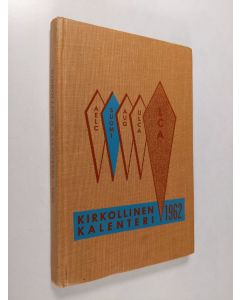 käytetty kirja Kirkollinen kalenteri vuodeksi 1962