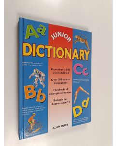 Kirjailijan Alan Dury käytetty kirja Junior dictionary