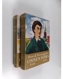 Kirjailijan Henrik Pontoppidan käytetty kirja Onnen poika 1-2 : lykke-per