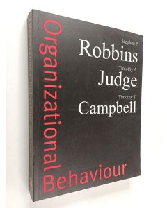 Kirjailijan Stephen P. Robbins & Timothy A. Judge ym. käytetty kirja Organizational Behaviour