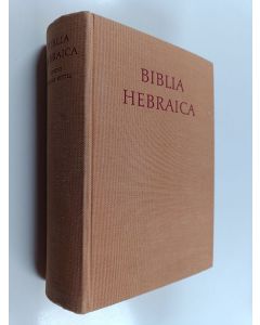 käytetty kirja Biblia hebraica