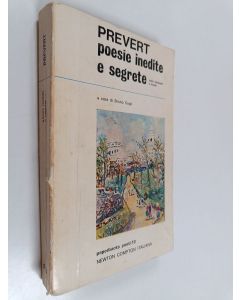 Kirjailijan Jacques Prevert käytetty kirja Poesie inedite e segrete