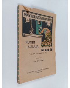 Kirjailijan Iivo Härkönen käytetty teos Nuori laulaja : Y.m. Kalevala-kuvaelmia