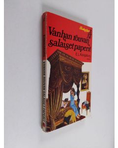 Kirjailijan E. L. Konigsburg käytetty kirja Vanhan rouvan salaiset paperit