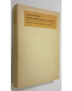 Kirjailijan Carsten Welinder käytetty kirja Ekonomisk teori och politik