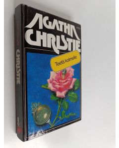 Kirjailijan Agatha Christie käytetty kirja Teetä kolmelle