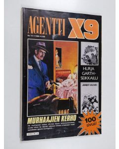 käytetty kirja Agentti X9 10/1986