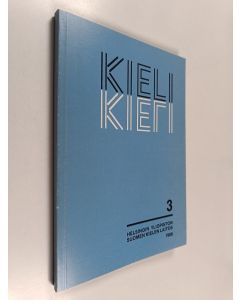 käytetty kirja Kieli 3