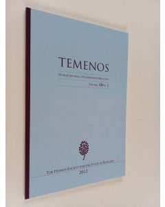 käytetty kirja Temenos - Nordic journal of comparative religion vol. 48 no. 1