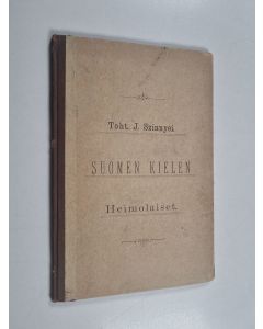 Kirjailijan Jozsef Szinnyei käytetty kirja Suomen kielen heimolaiset