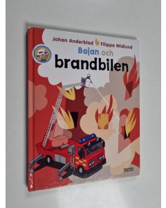 Kirjailijan Johan Anderblad käytetty kirja Bojan och brandbilen
