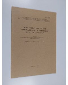 Kirjailijan Kullervo Kuusela käytetty teos Demonstration of the applicability of satellite data to forestry