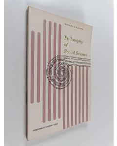 Kirjailijan Richard S. Rudner käytetty kirja Philosophy of social science