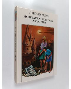 Kirjailijan Carolyn Keene käytetty kirja Hohtavan rubiinin arvoitus
