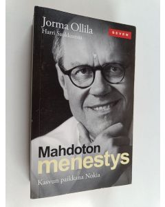 Kirjailijan Jorma Ollila käytetty kirja Mahdoton menestys : kasvun paikka Nokia