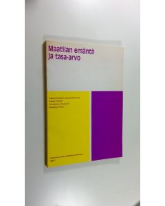 Kirjailijan Tapani Köppä käytetty kirja Maatilan emäntä ja tasa-arvo