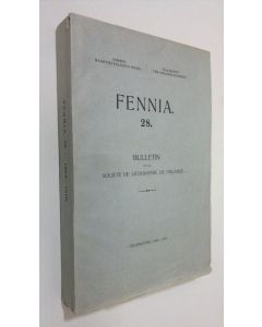 käytetty kirja Fennia 28 (lukematon)