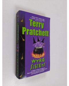 Kirjailijan Terry Pratchett käytetty kirja Wyrd Sisters Discworld series